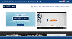 Desktop Screenshot of nunezlaw.com